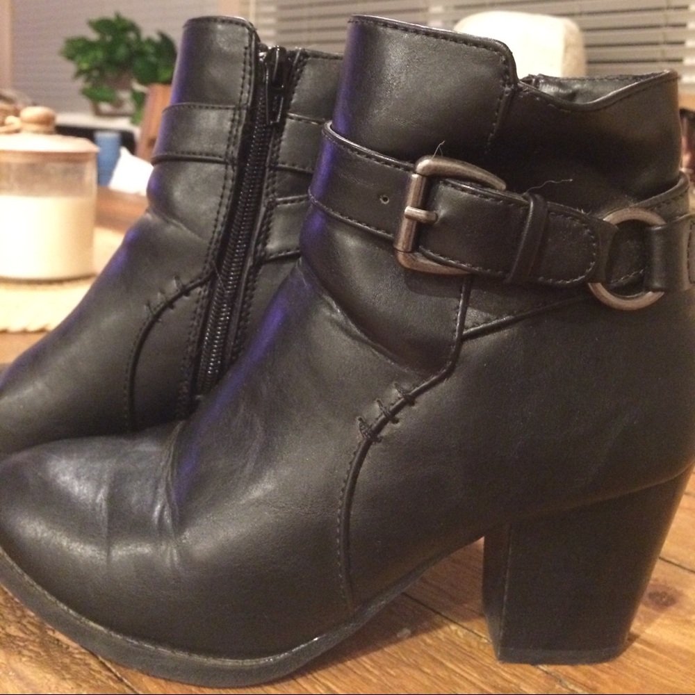 Black Ankle Boots
